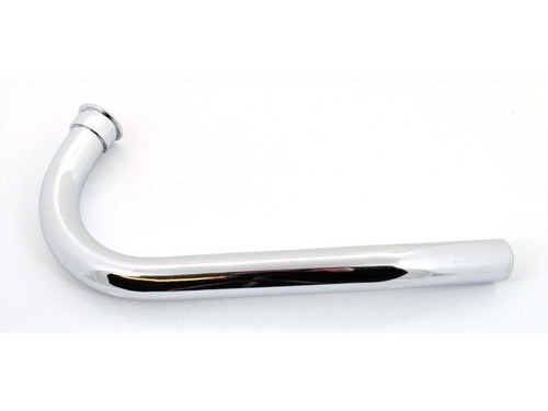 Auspuffkrümmer chrom 80mm - auspuffkrümmer, 37,80mm